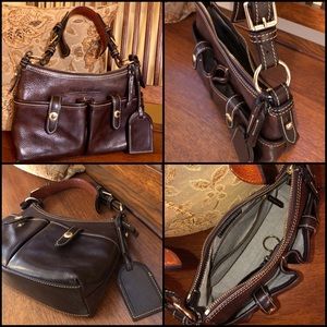 ✂️$$✂️Dooney & Bourke Leather Florentine Vachetta